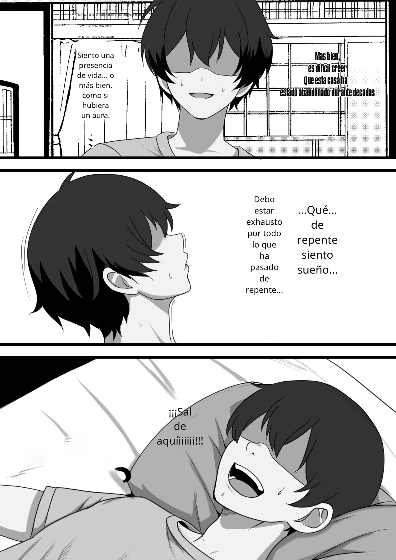 Tsukekae Kazoku ~ Ore ni Hyoui Shita Jibakurei ga Higawari de Koki Sute Niku Benki o Hirottekuru no Da ga...｜Familia Poseída ~ El Espíritu Atado a Mí, Me Sigue Trayendo Esclavas Sexuales para... page 9 full