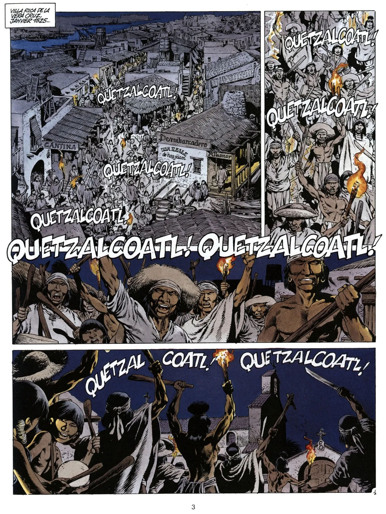 Quetzalcoatl T02 - La Montagne de Sang page 5 full