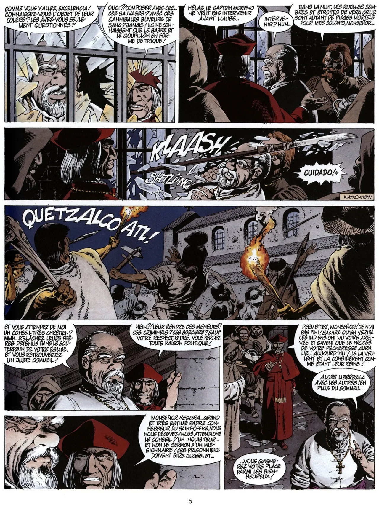 Quetzalcoatl T02 - La Montagne de Sang page 7 full
