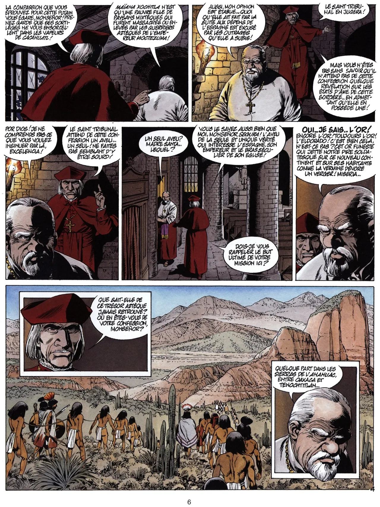 Quetzalcoatl T02 - La Montagne de Sang page 8 full