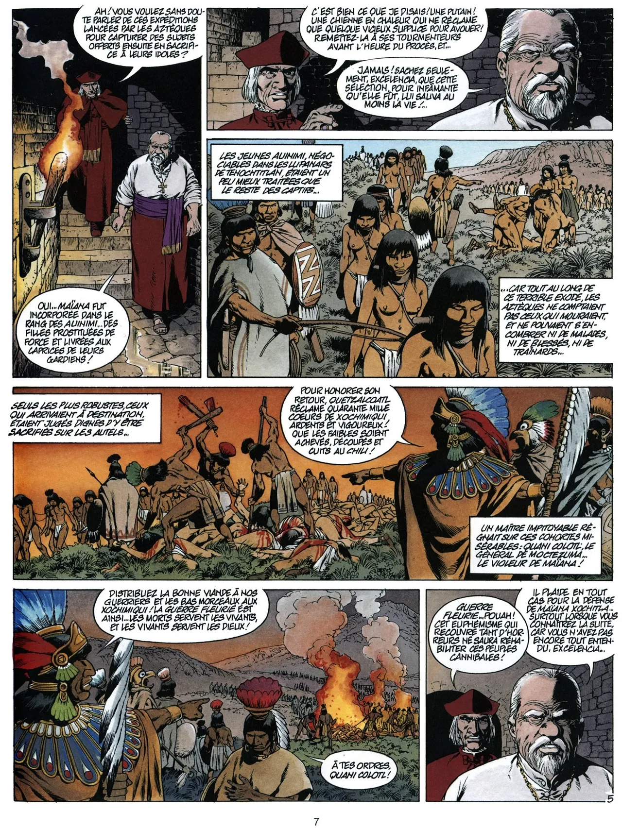 Quetzalcoatl T02 - La Montagne de Sang page 9 full