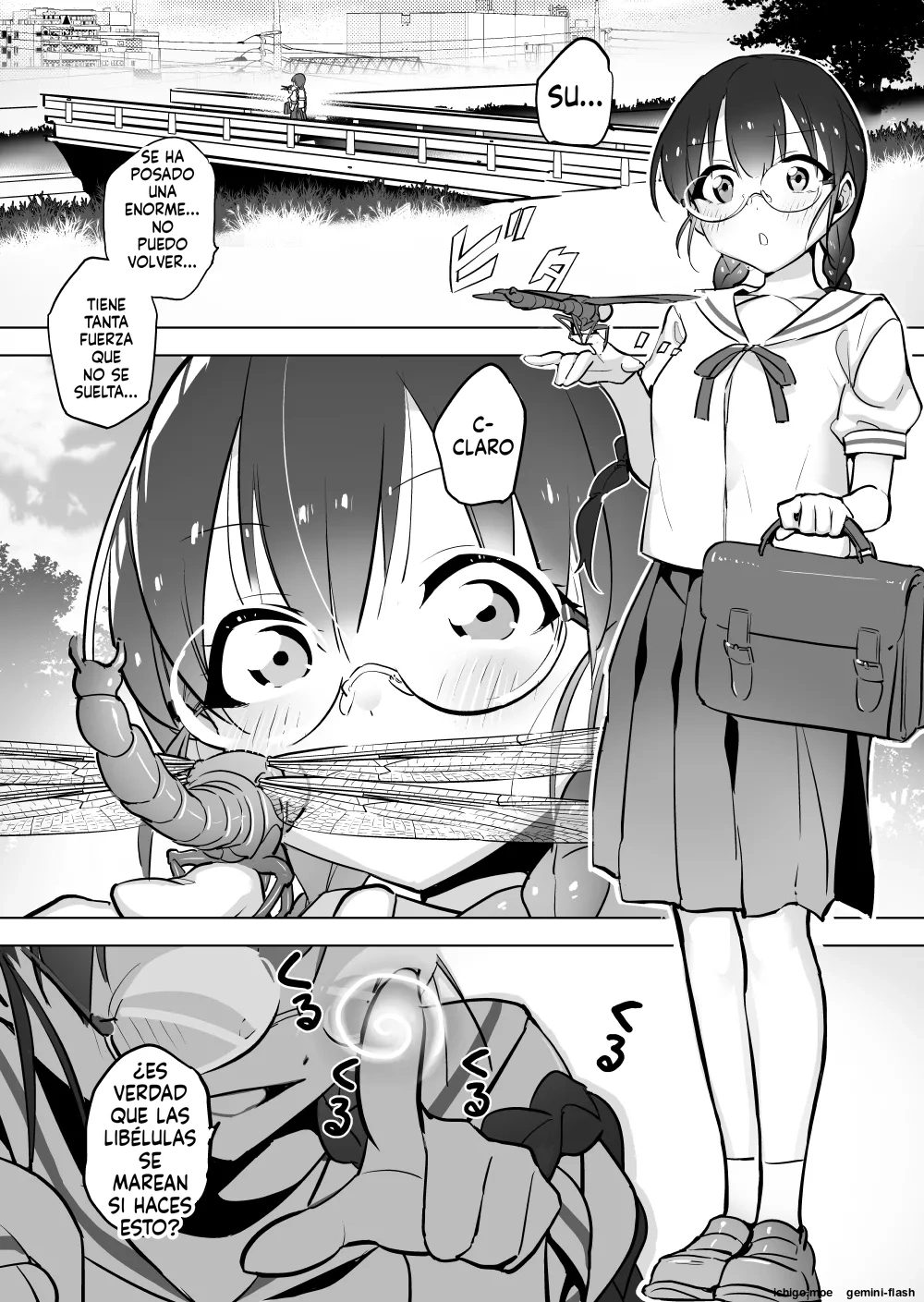 Tonbo to kasenjiki to mittsuami joshi  MTL page 2 full