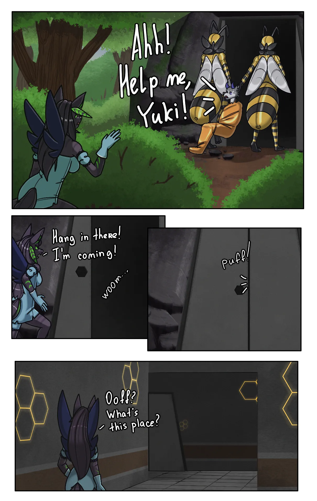 The Royal Bee Treatment page 1 full