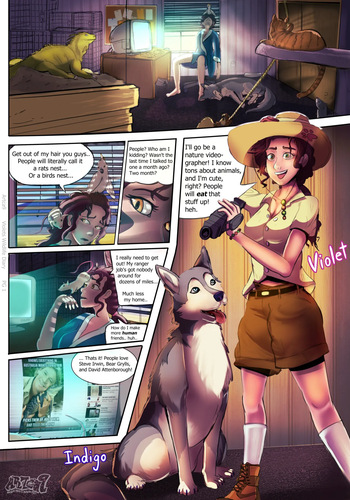 Violets Wildlife Diary CH 1-7 cover