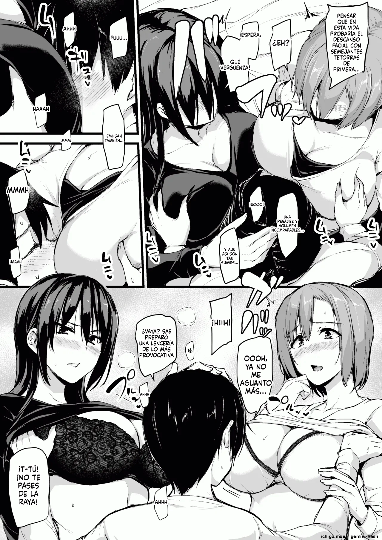 Kyonyuu ga 2-ri inai to bokki shinai otto no tame ni tomodachi o tsurete kita tsuma  MTL page 10 full