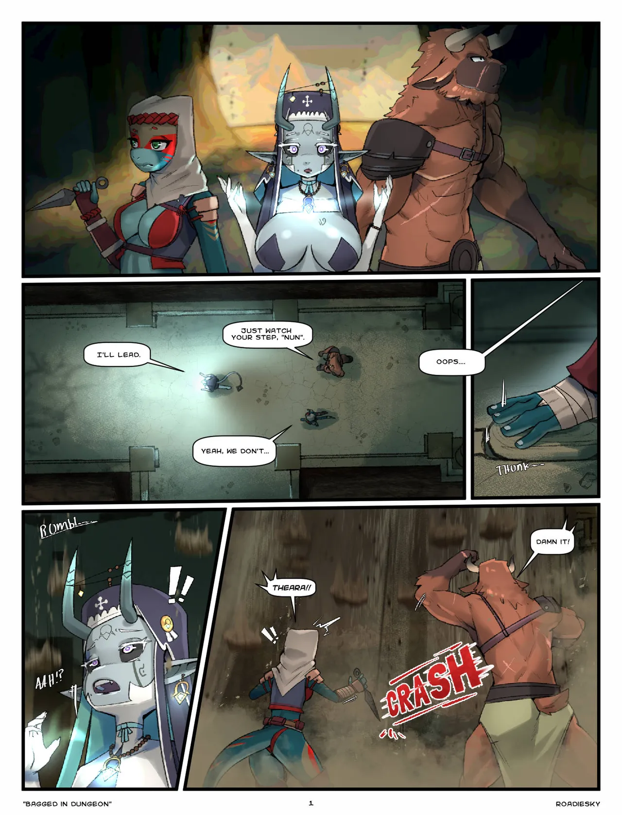 Bagged in Dungeon page 2 full