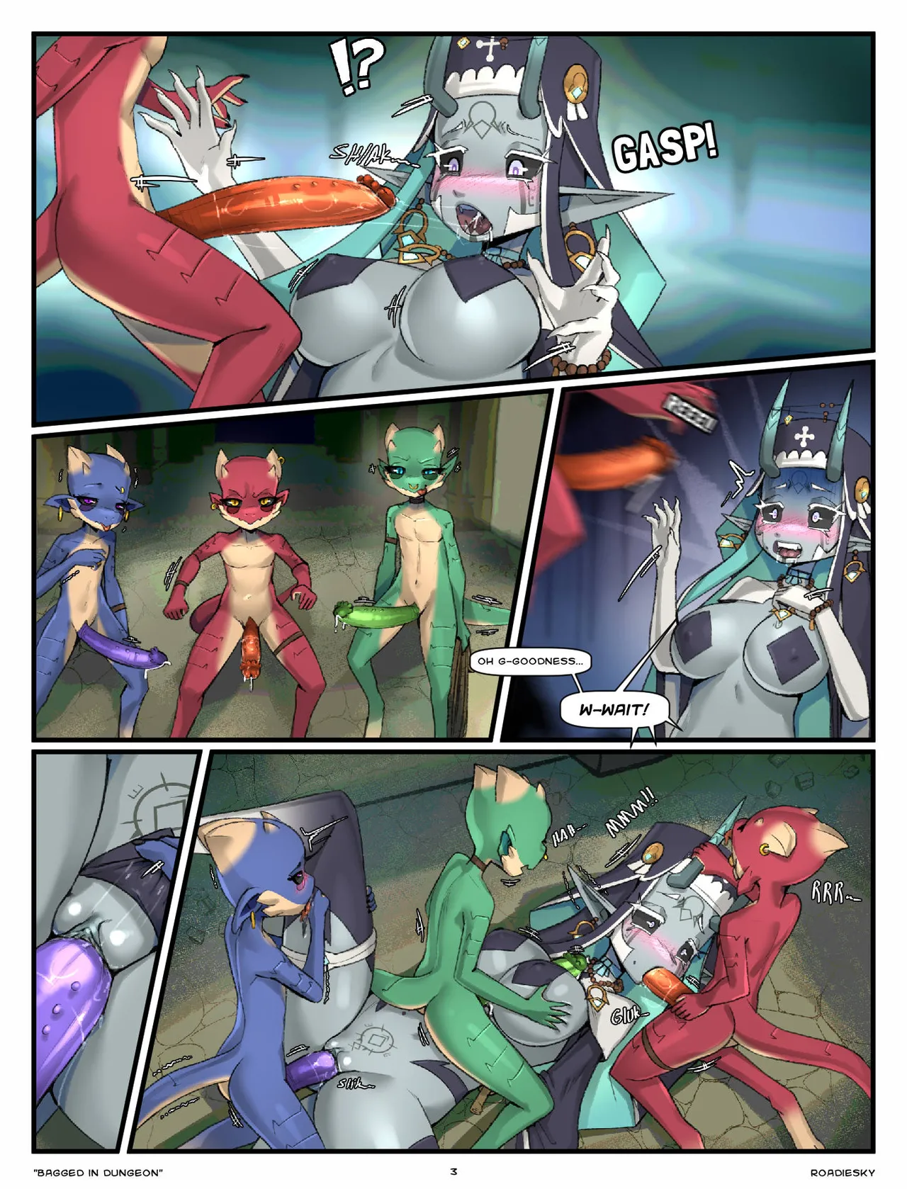 Bagged in Dungeon page 4 full