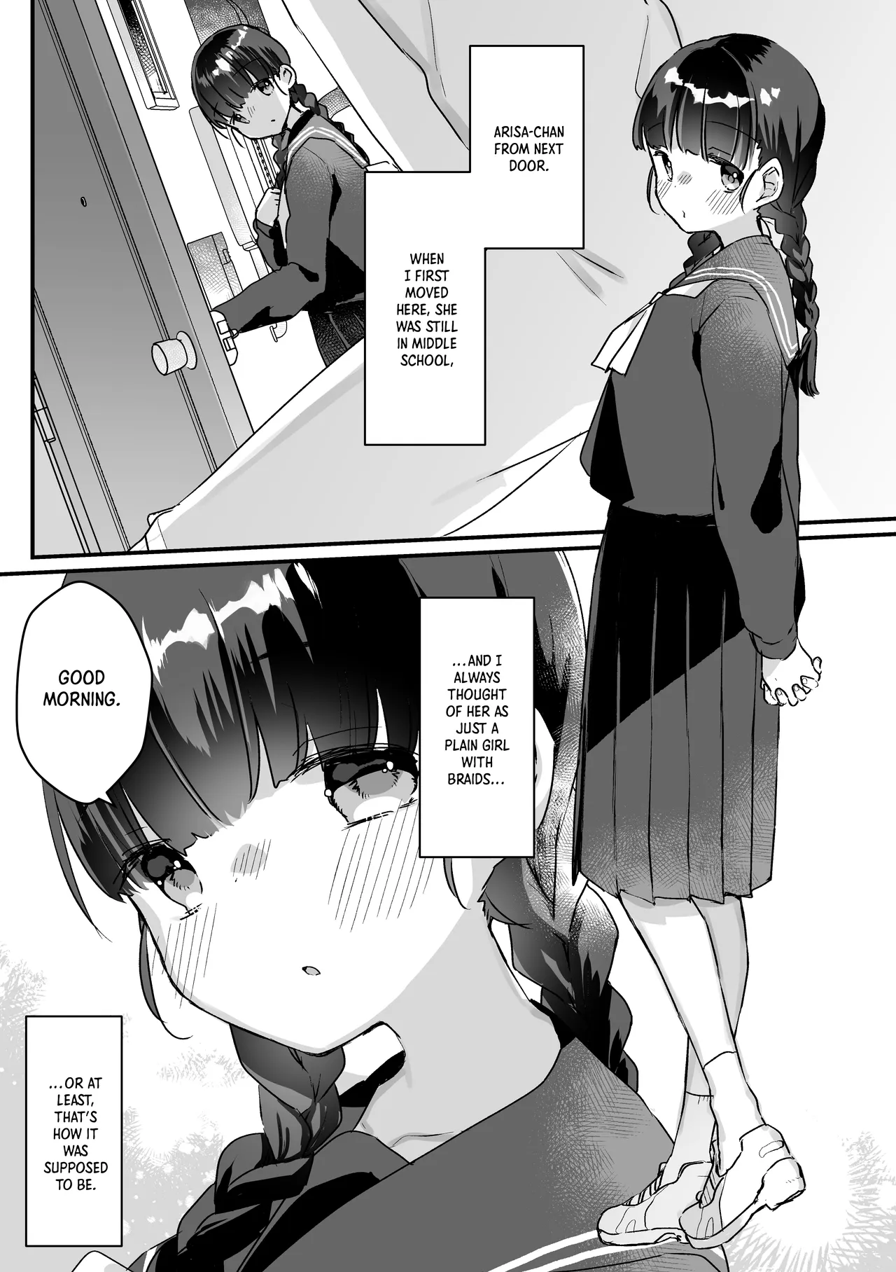 Seiso na Ero Mesugaki JK ni Nante Makeru Hazu Nai ga? ※Makemasu｜Like I'd Ever Lose to a Wholesome But Slutty Bratty JK! Spoiler: I totally lose page 2 full