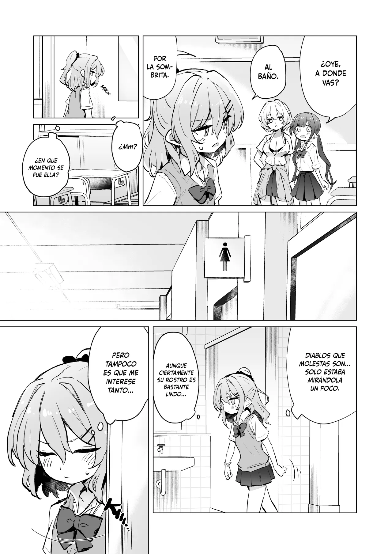 ¿¡Mi compañera de clase ♀ me miraba con lujuria!? page 4 full
