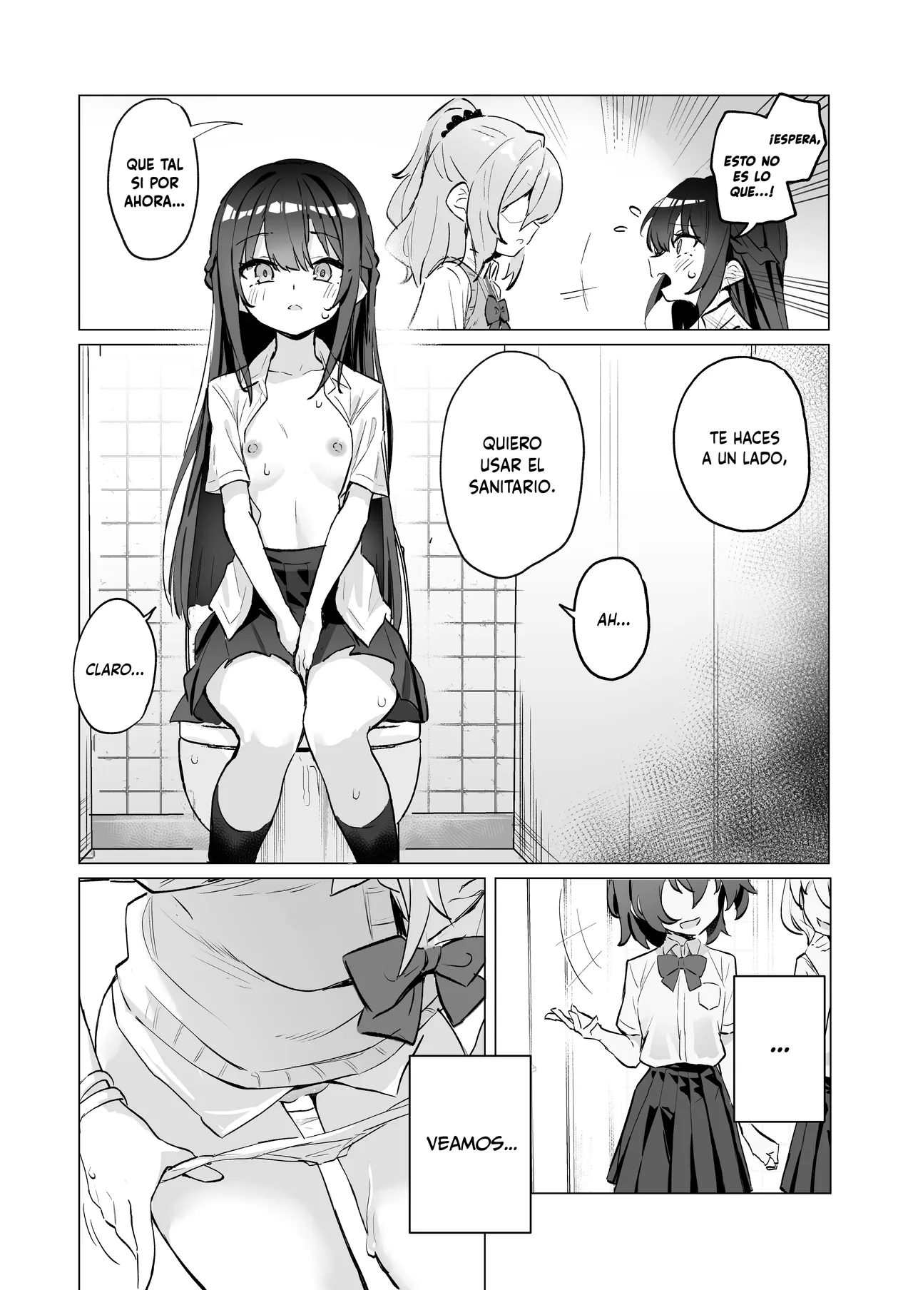 ¿¡Mi compañera de clase ♀ me miraba con lujuria!? page 7 full