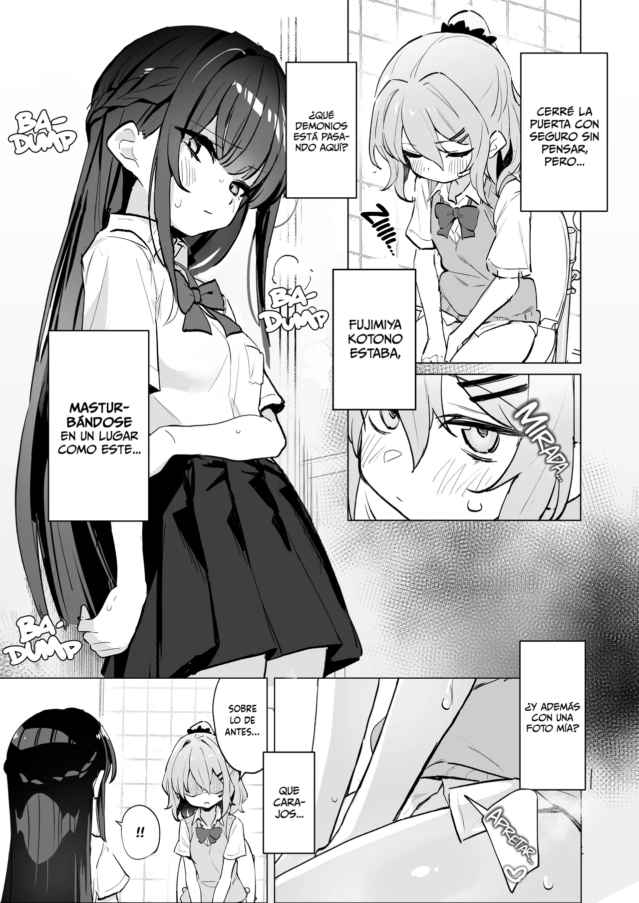¿¡Mi compañera de clase ♀ me miraba con lujuria!? page 8 full