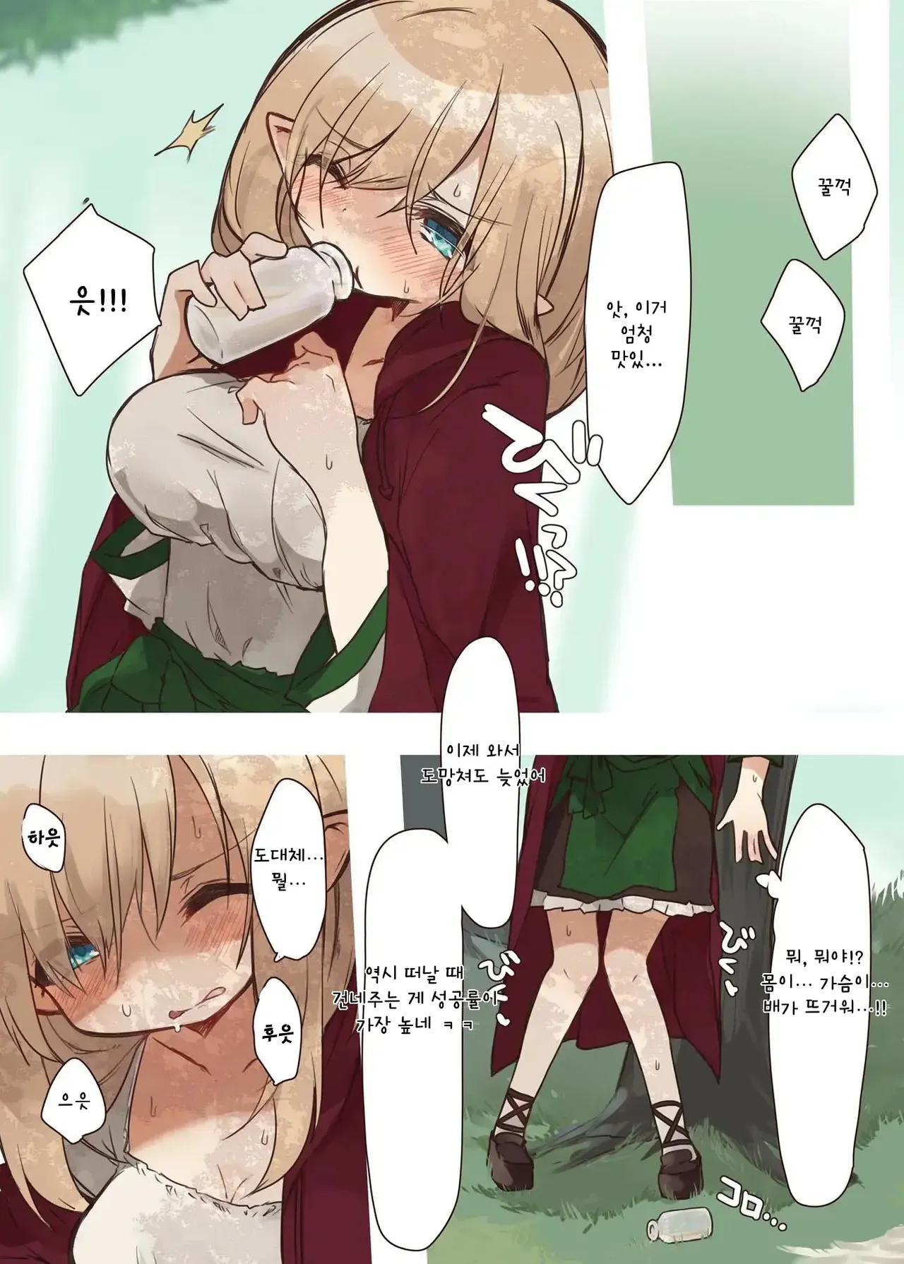 엘프가 사는 숲 시리즈 1 ~ 8  + 오마케 page 5 full
