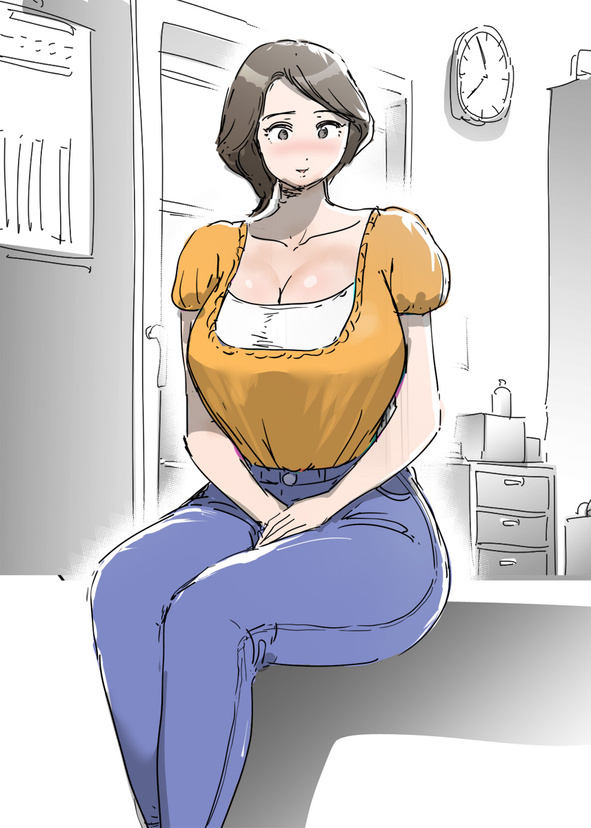 ame de nure ta mama ni kouhun si te nagarede sei etti si ta boku. page 3 full