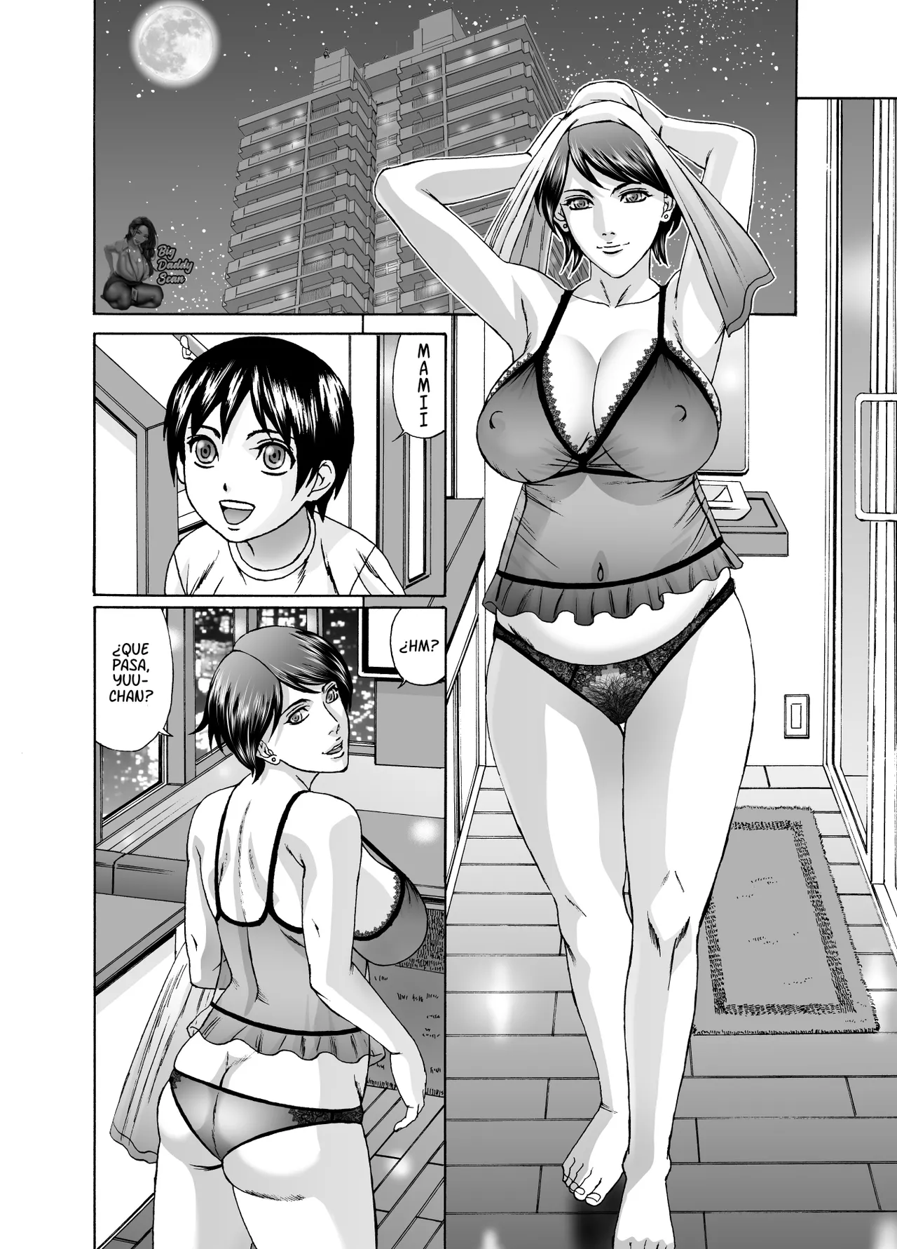 Mama ni Seishi Ippai Choudai Kokuhaku Nakadashi Hen｜Confesión De Una Mami Llena De Semen page 3 full