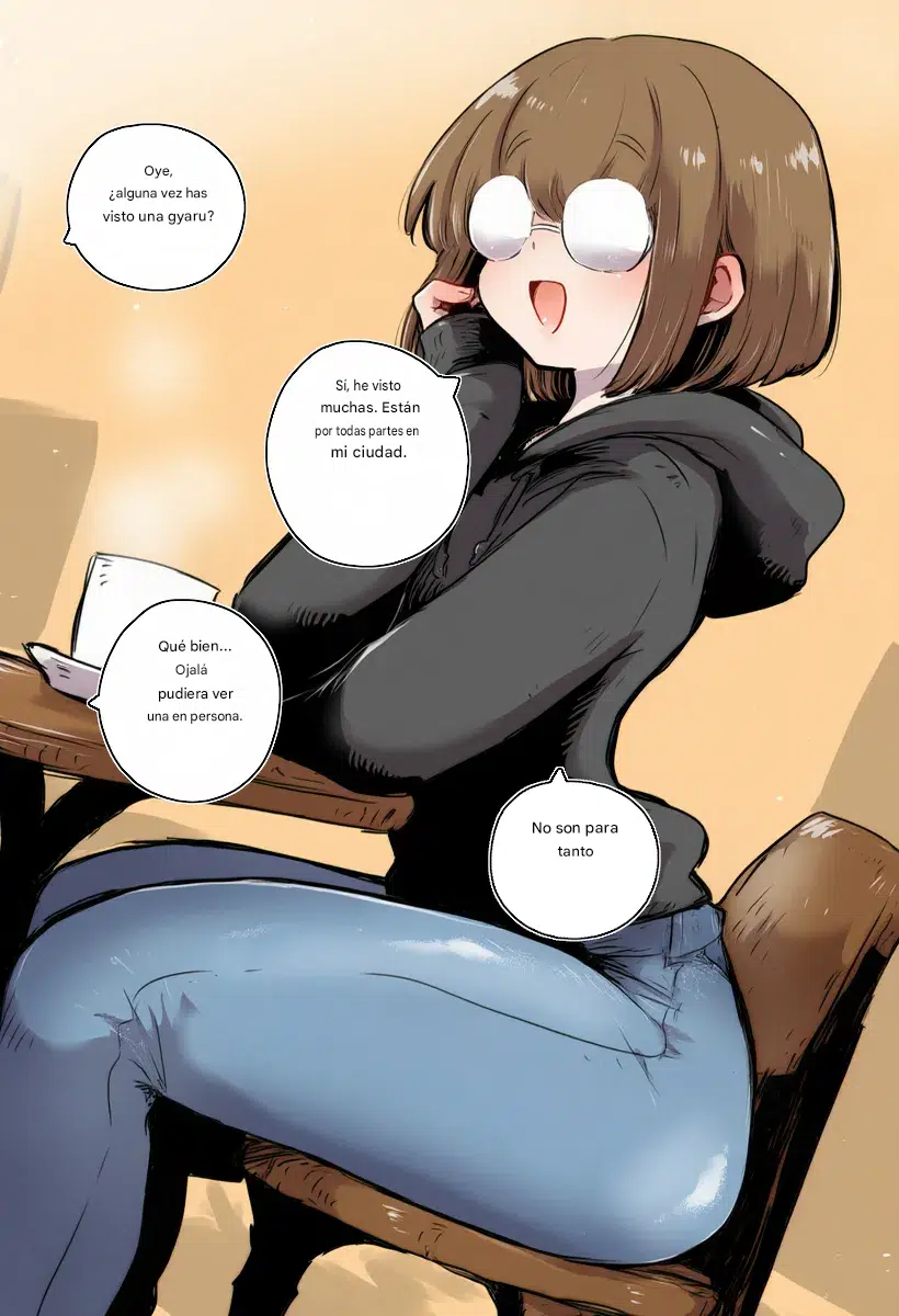 Nerd -> Gyaru  Español page 3 full