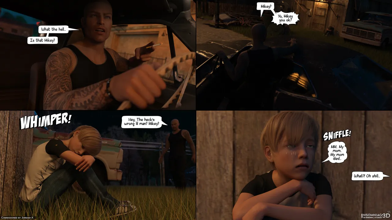 Insomniac - Sam and the Street Boys: Mikey and Janko page 6 full