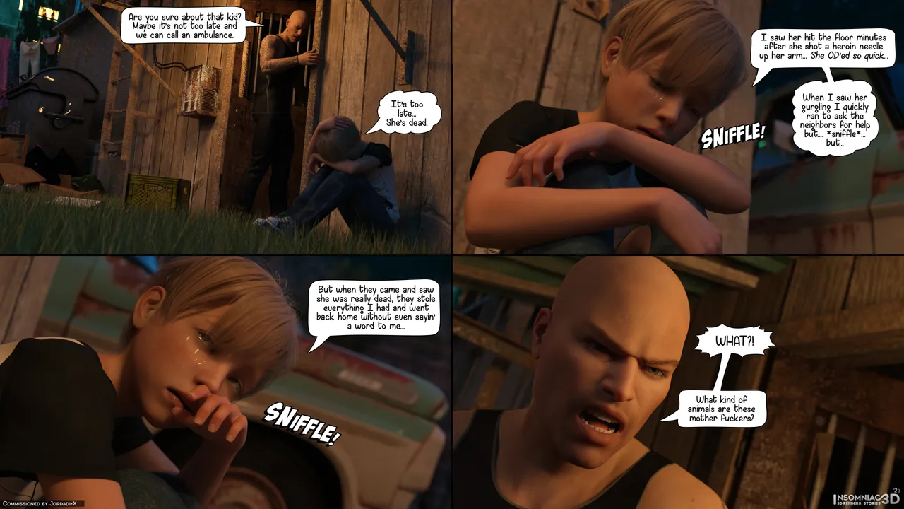 Insomniac - Sam and the Street Boys: Mikey and Janko page 7 full