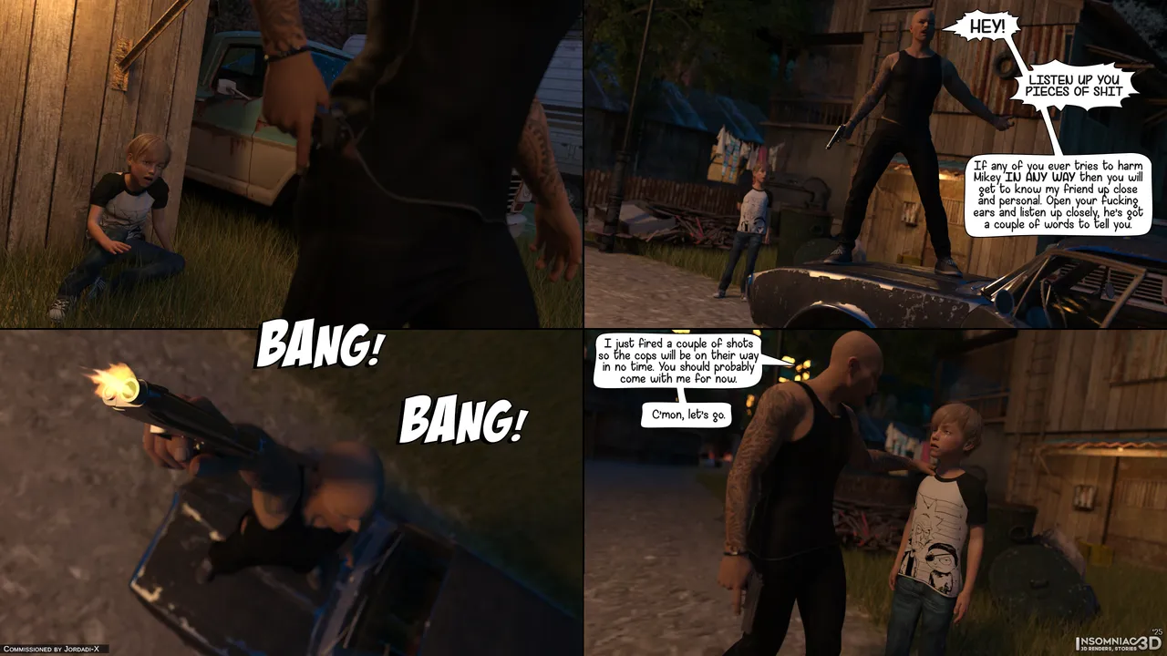 Insomniac - Sam and the Street Boys: Mikey and Janko page 8 full