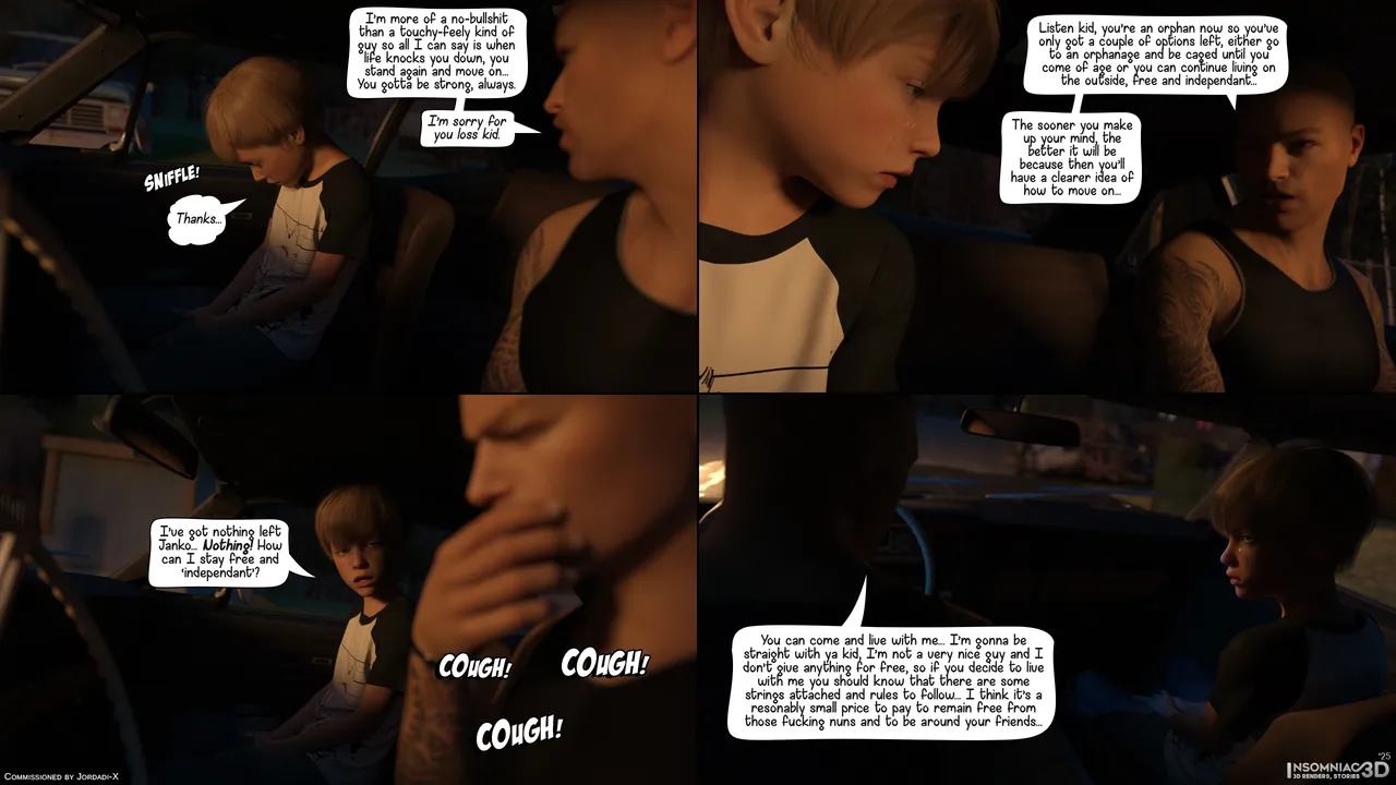 Insomniac - Sam and the Street Boys: Mikey and Janko page 9 full