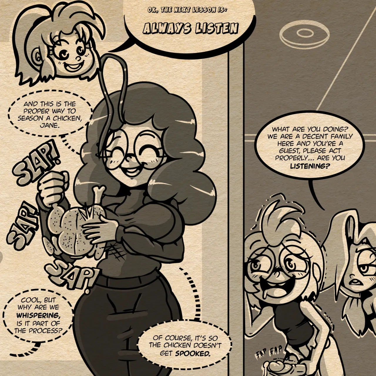 Janetober 2026 Life lessons by WashedToast page 5 full