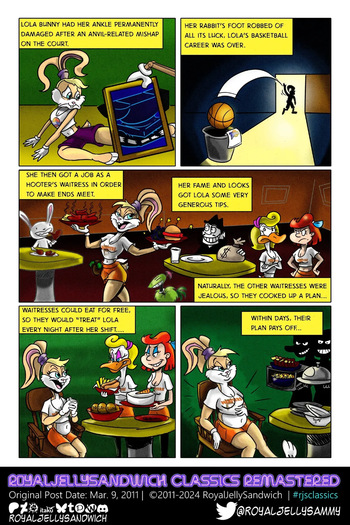 Lola Bunny WG Comic by RoyalJellySandwich cover