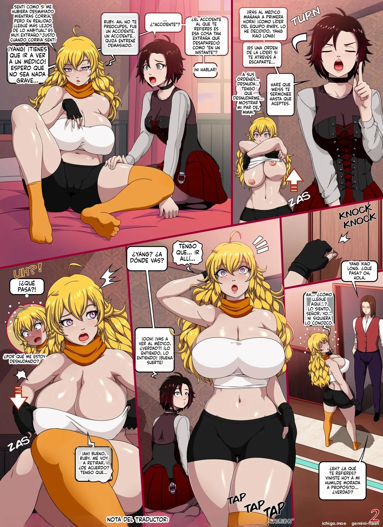 RWBY Yang's Aura Possession  MTL page 2 full