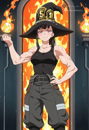 **kanevic** Maki oze Fire force - Solo cover