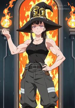 **kanevic** Maki oze Fire force - Solo