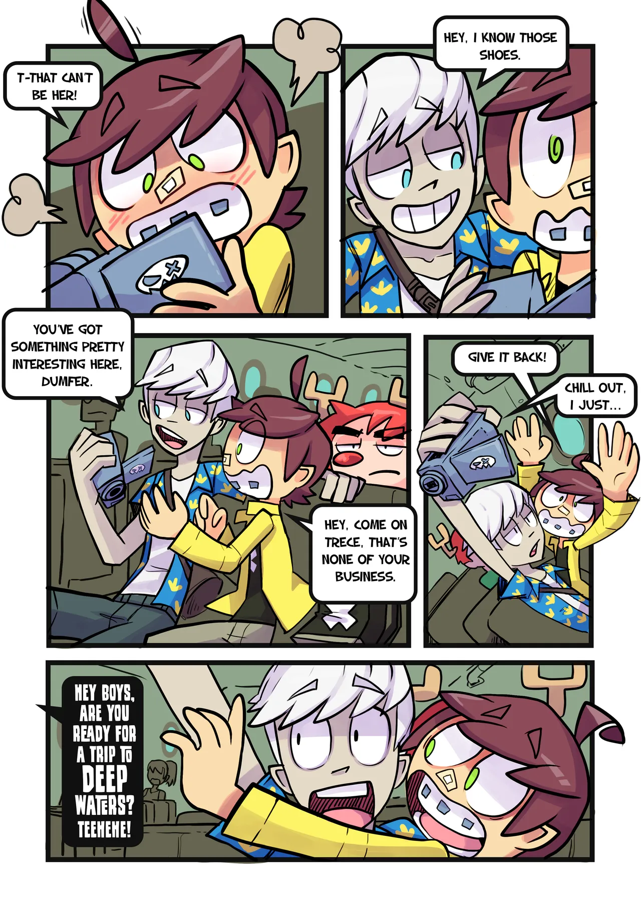 Skarp World - Chapter 4: 20,000 Loads Under Sea page 3 full