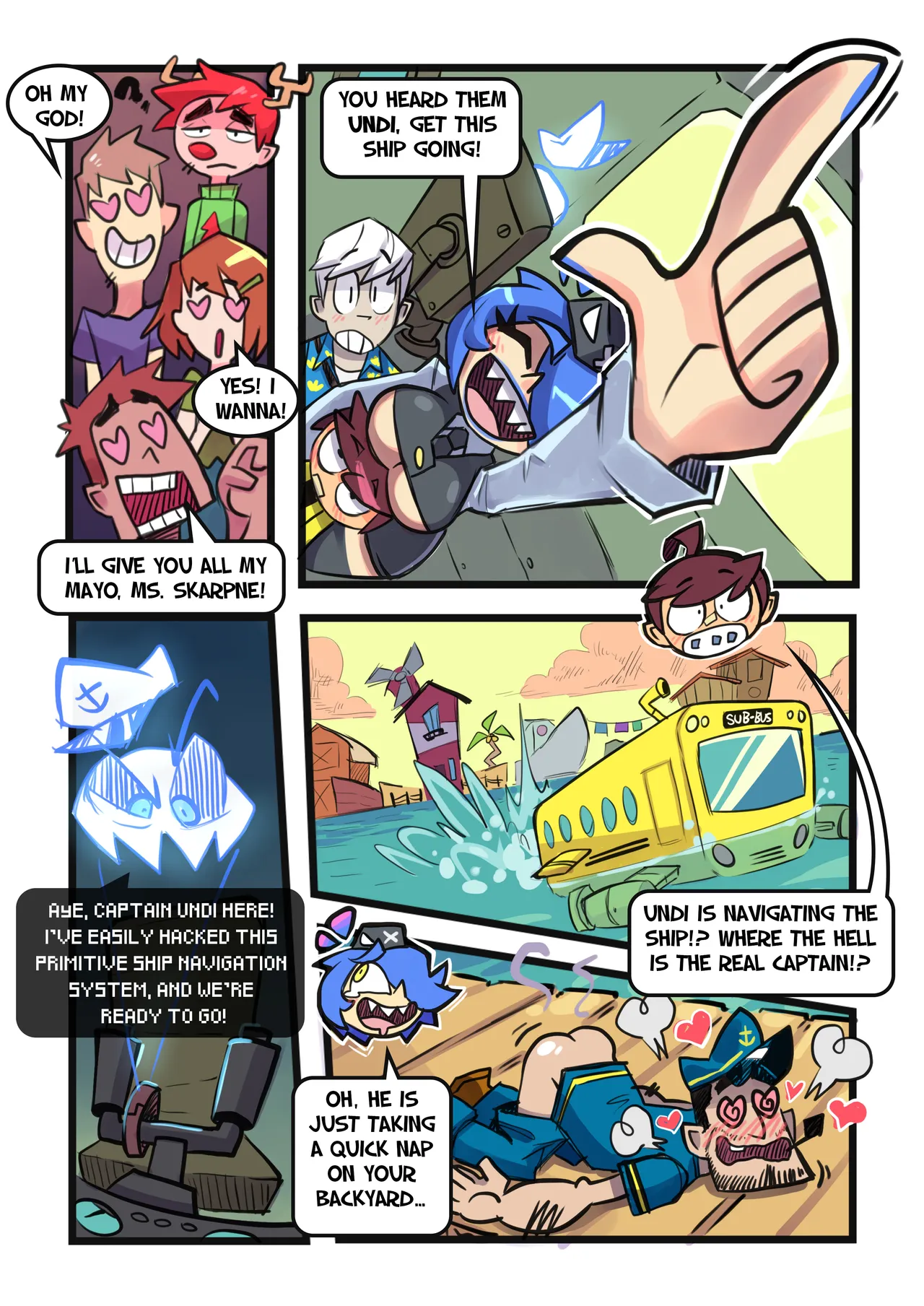 Skarp World - Chapter 4: 20,000 Loads Under Sea page 5 full