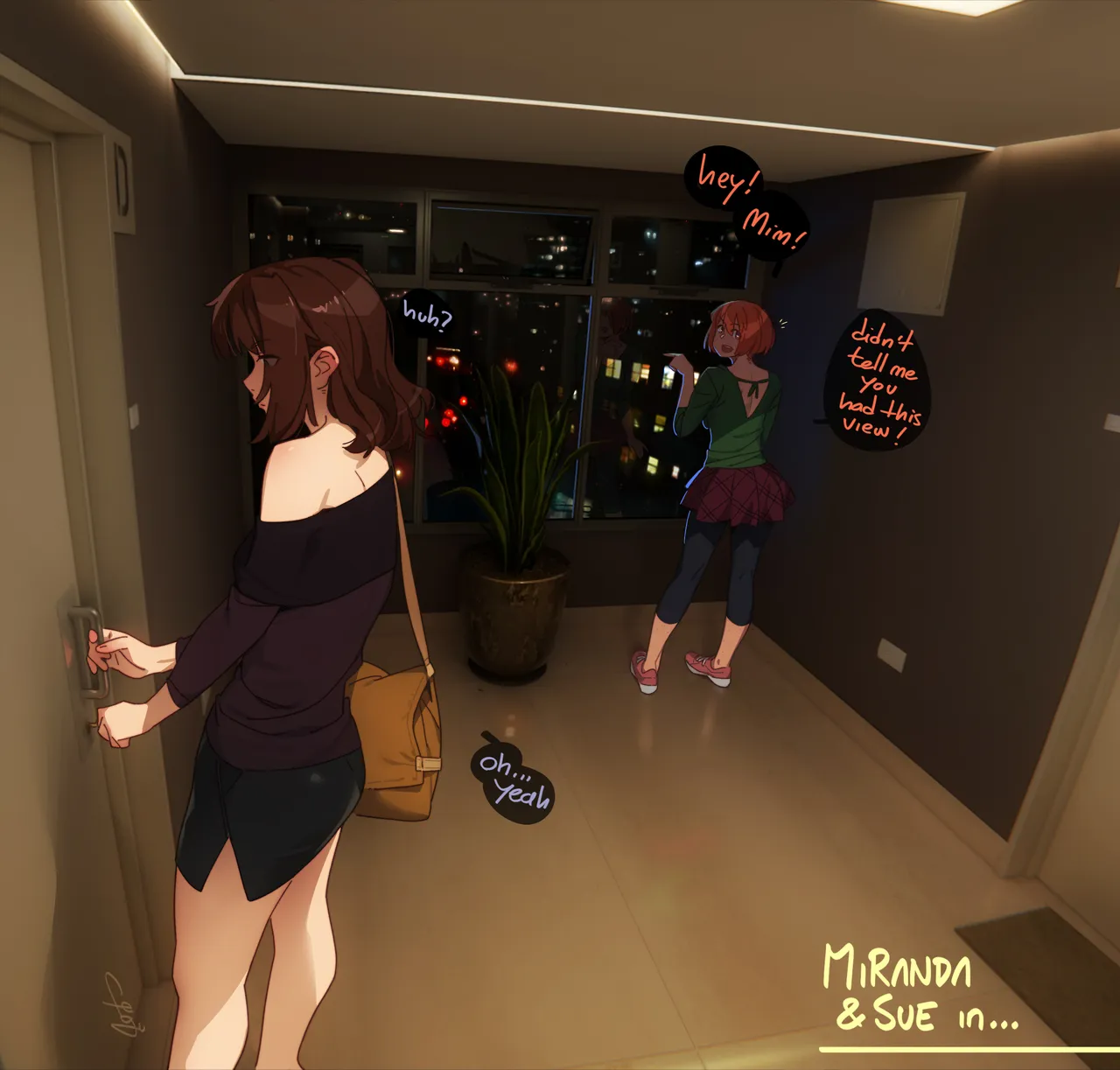 Miranda &amp; Sue in: Date or Dare page 1 full