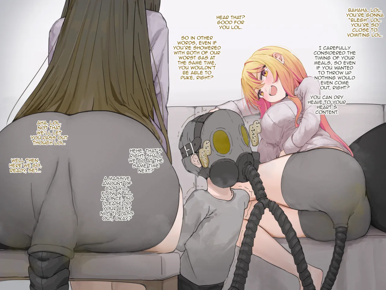 Hellish Gas Mask Torture page 4 full