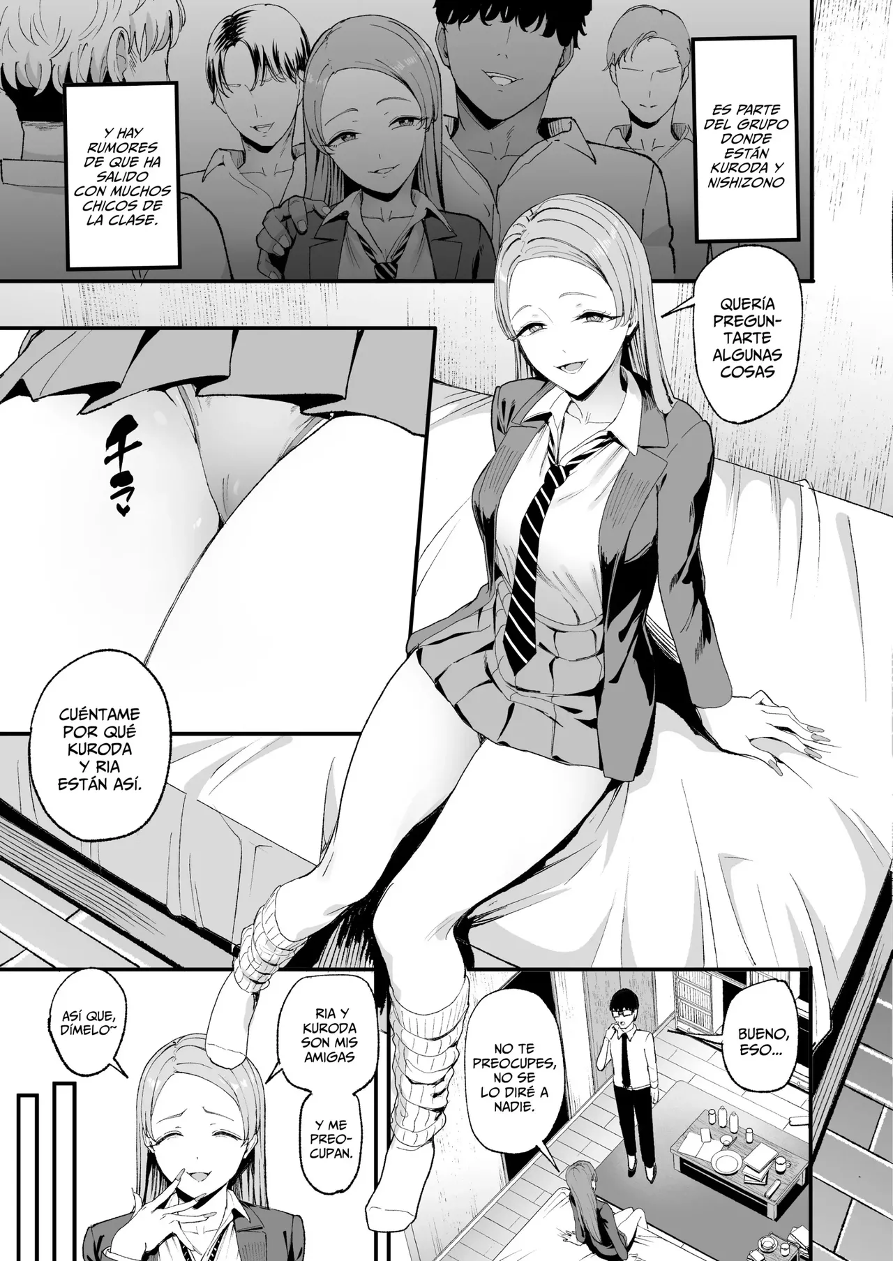 Iribitari Gal ni Manko Tsukawasete Morau Hanashi 4 SIN CENSURA page 10 full