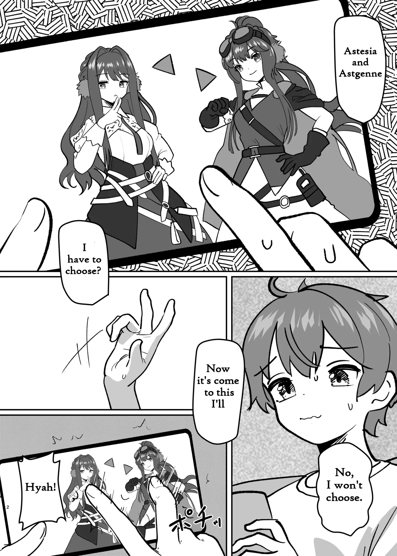 My body split into two sisters TSF page 3 full