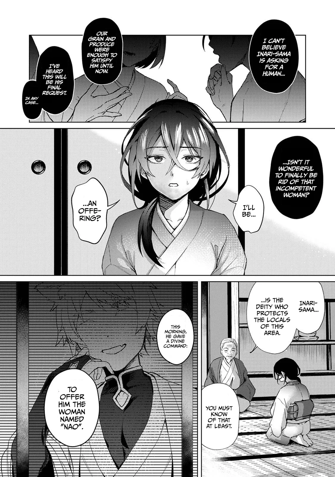 The Fox God Who Knows Not of Love | Kitsune Kami-sama wa Ai o Shiranai page 4 full