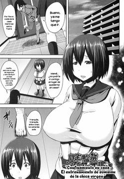 Jitaku Kankin: Shojo Man Mesu Choukyou | Confinamiento en casa - El entrenamiento de sumisión de la chica virgen