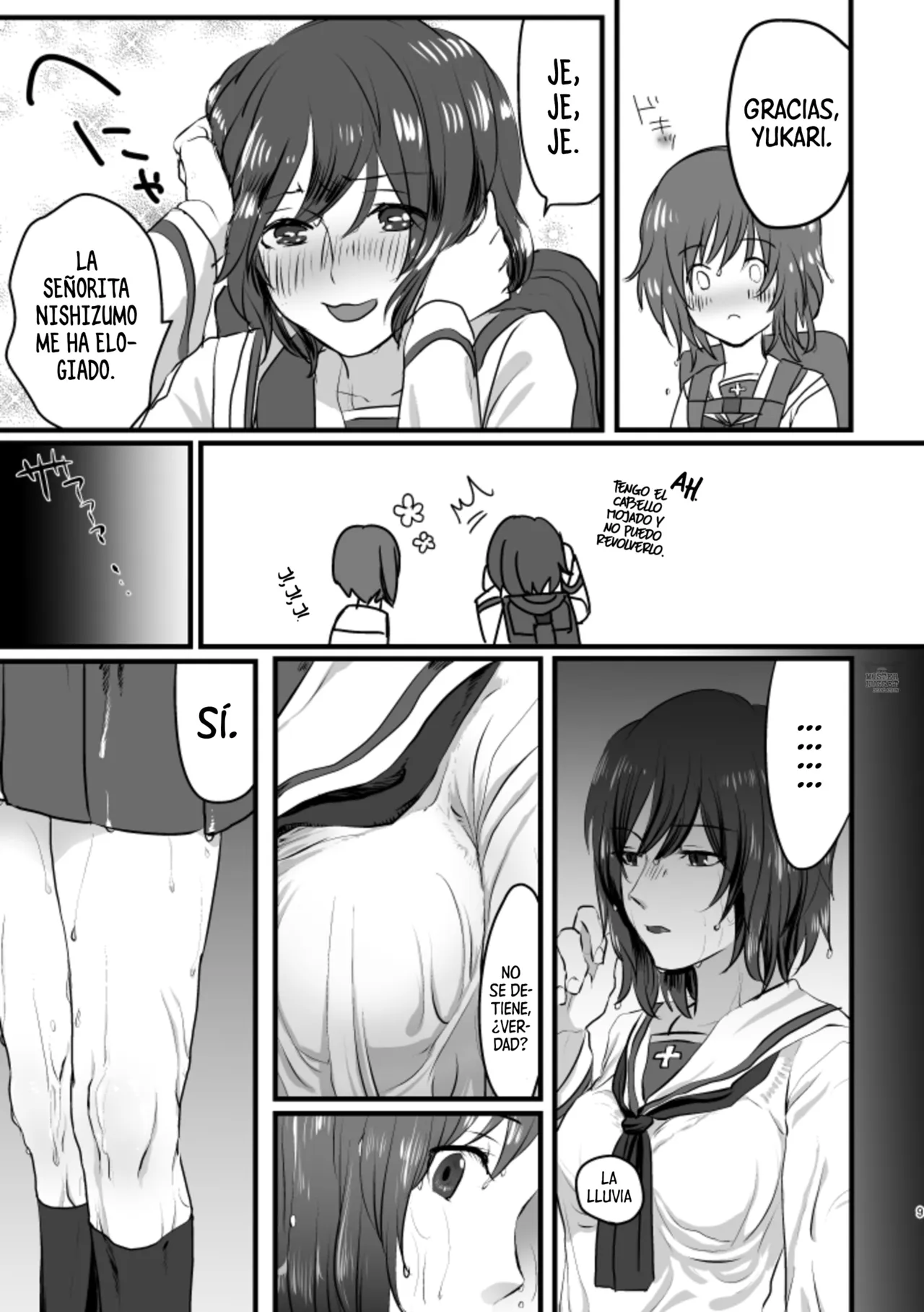 Rokugatsu no ame wa hana ni naru | La lluvia de junio se convierte en flores page 8 full