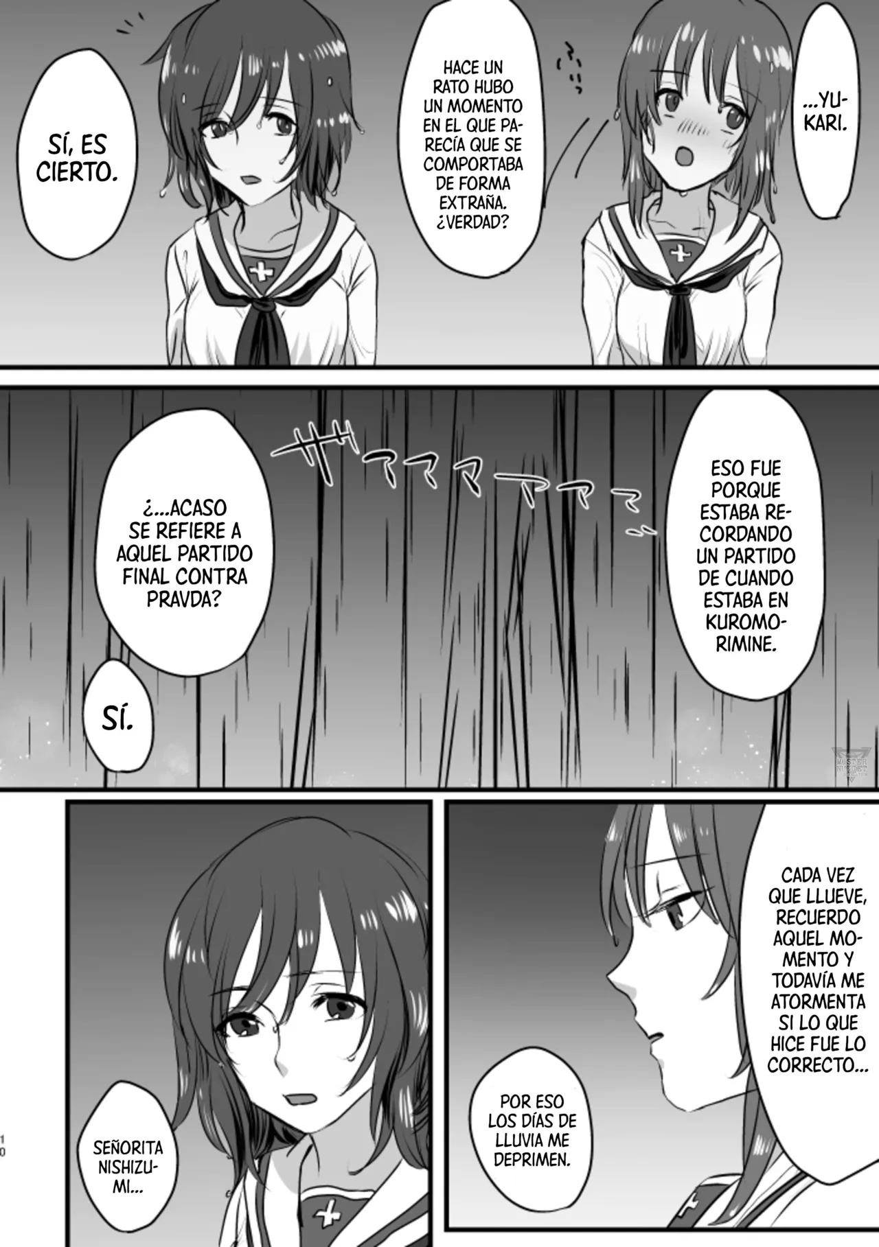 Rokugatsu no ame wa hana ni naru | La lluvia de junio se convierte en flores page 9 full