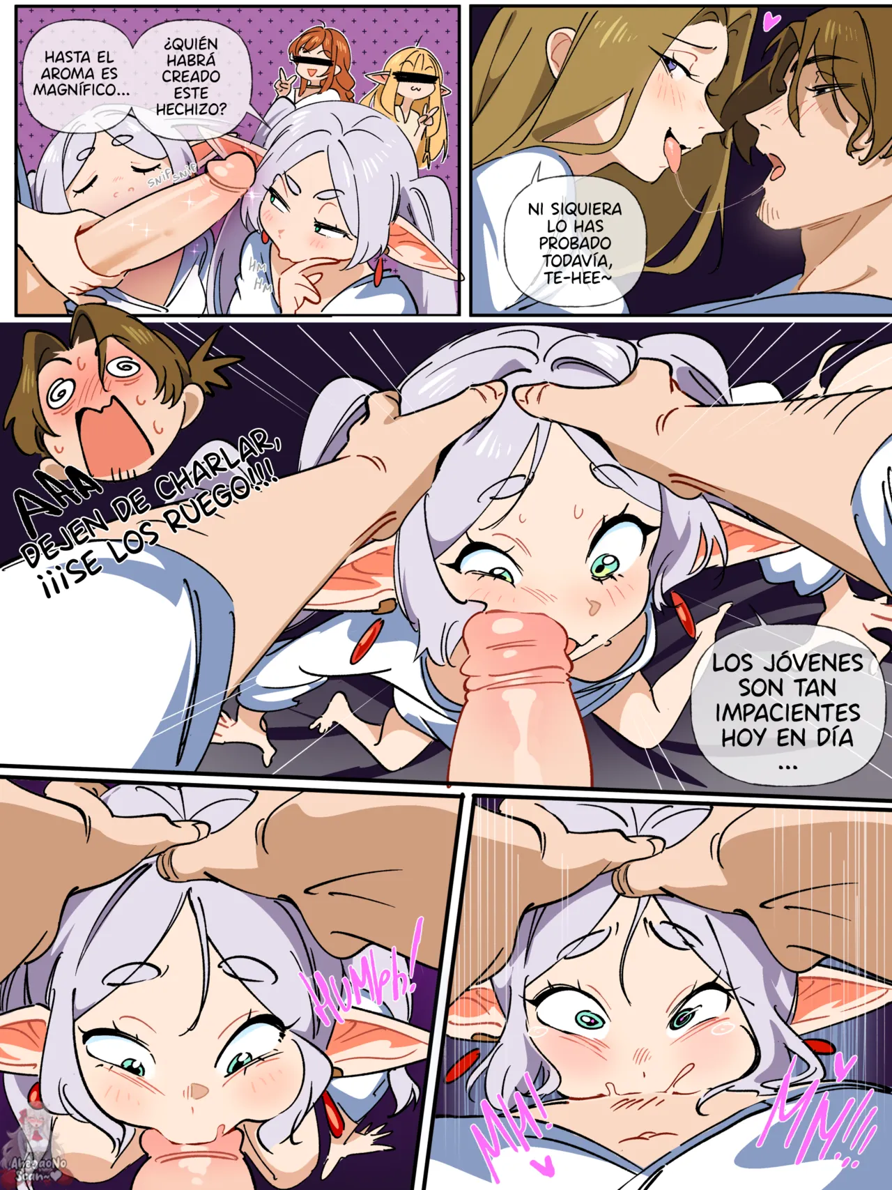 Frieren doujinshi  ESPAÑOL page 10 full
