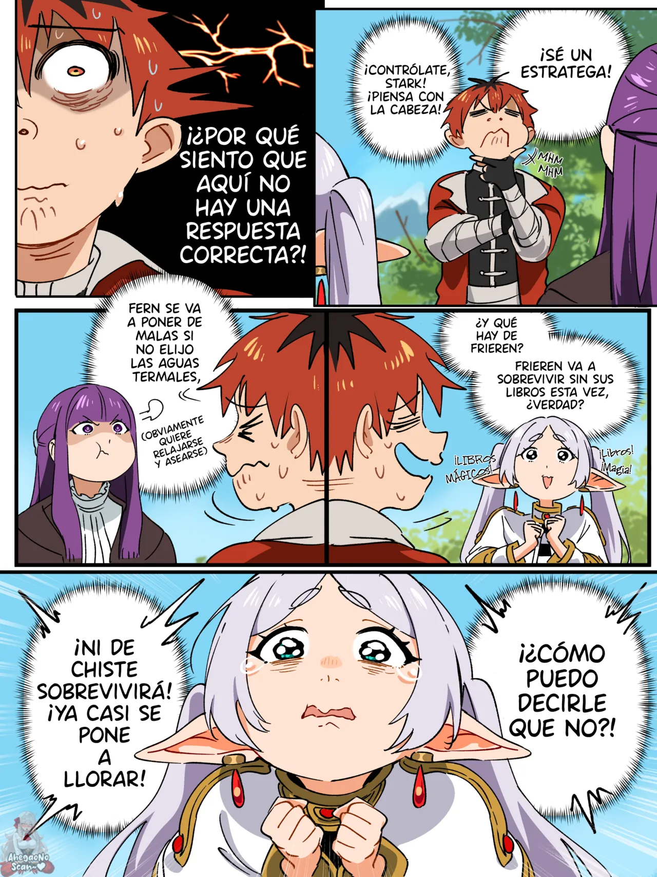 Frieren doujinshi  ESPAÑOL page 3 full