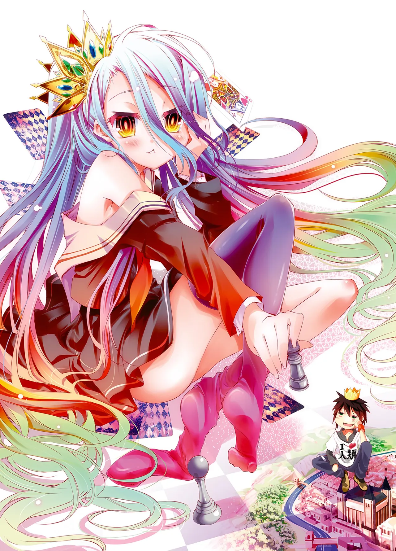 No Game No Life - Cleans Illustrations page 1 full