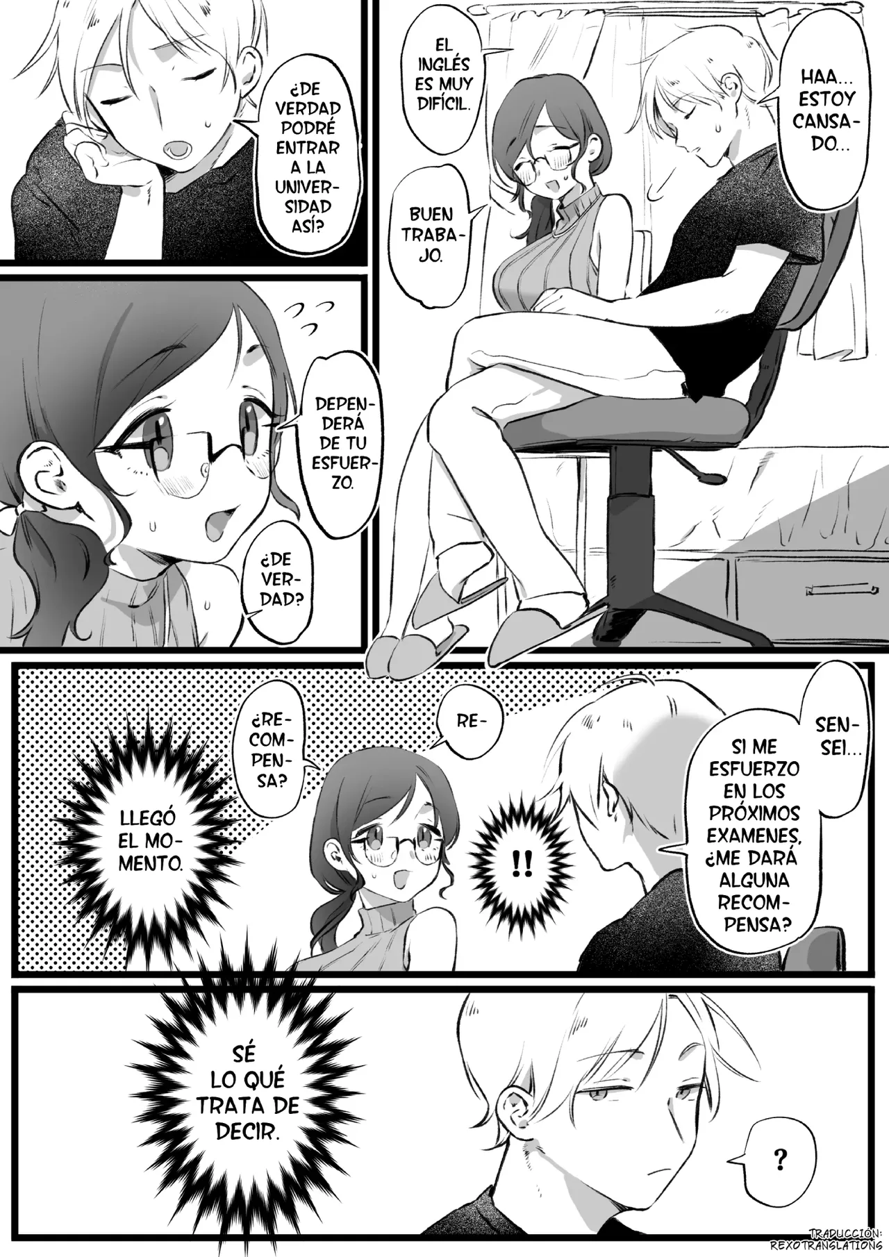La recompensa de la profesora que actúa de forma extraña - Yousu ga Okashii Sensei Gohoubi page 1 full