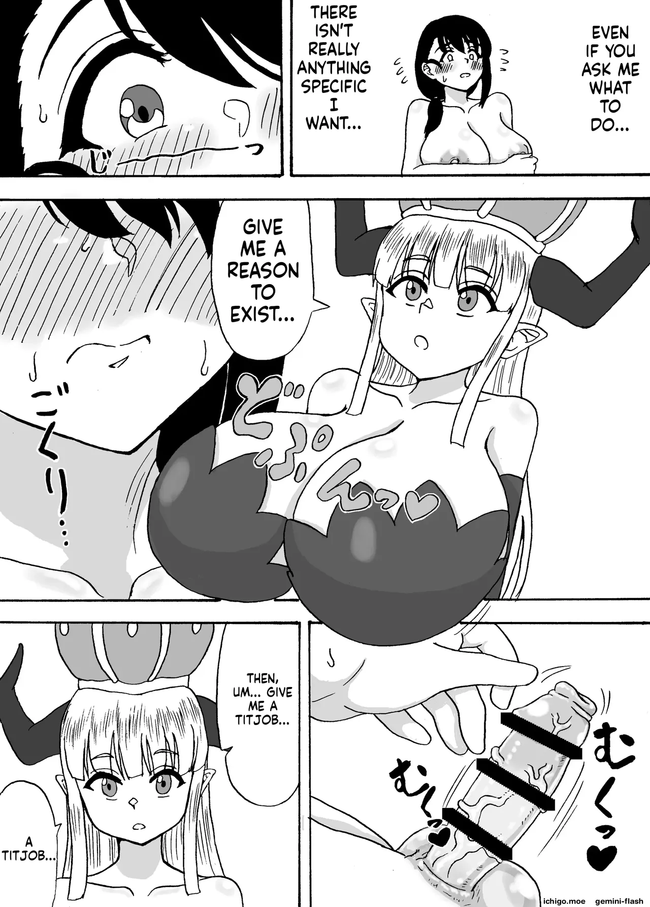 Jisaku Gemu no Sekai de Mao ni Paizuri Shitemorau Hanashi page 6 full