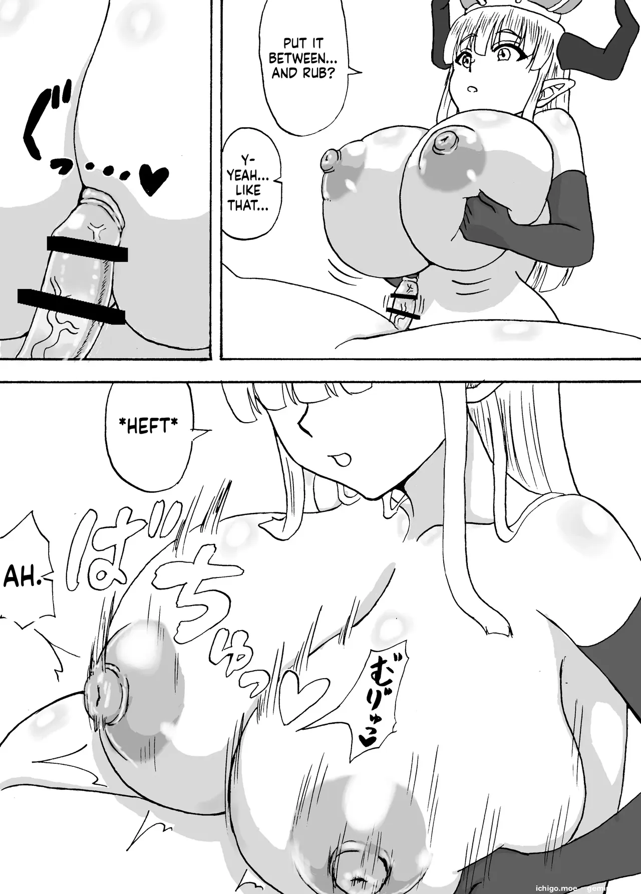 Jisaku Gemu no Sekai de Mao ni Paizuri Shitemorau Hanashi page 8 full