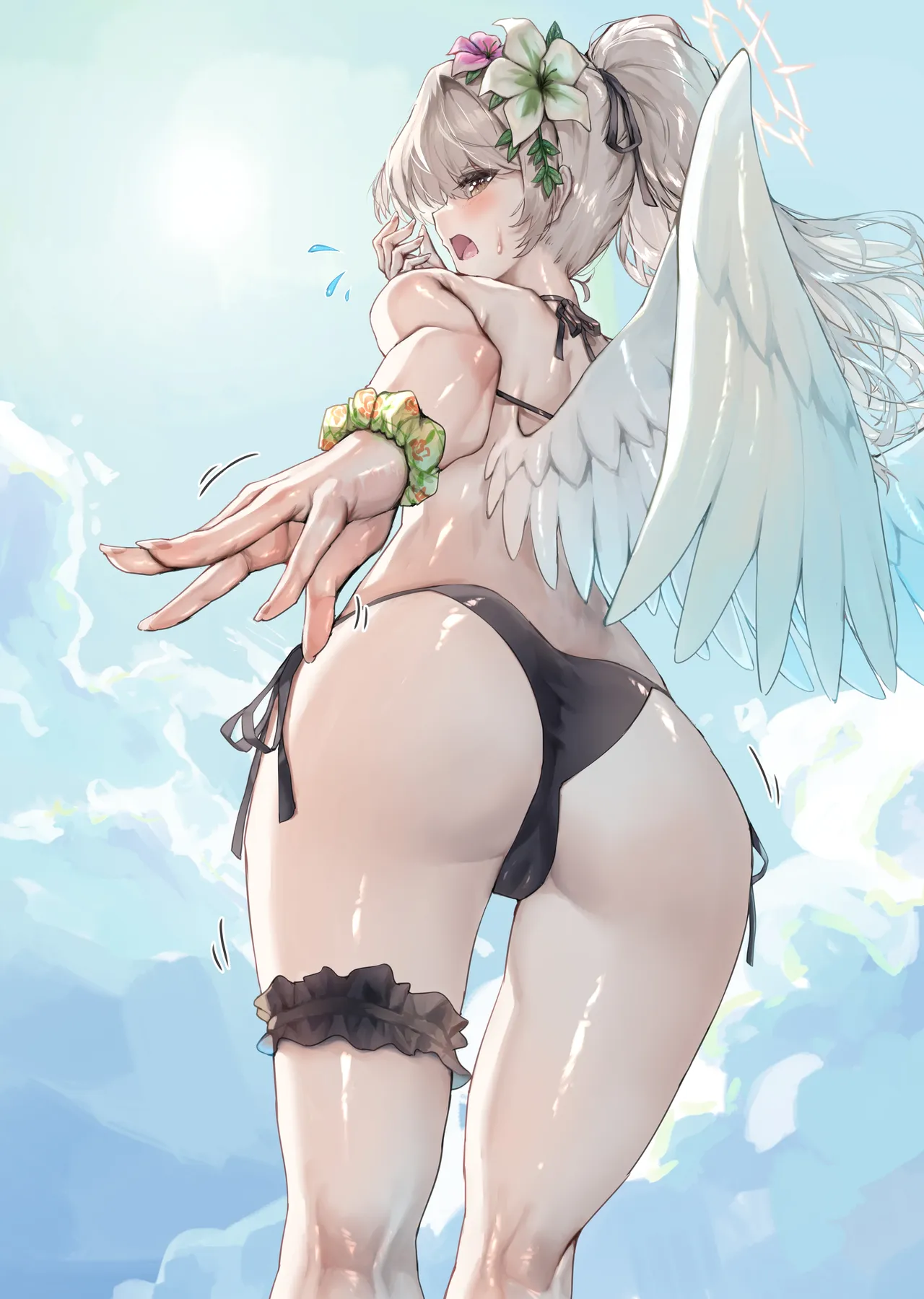 ナギちゃんのビキニの結びが…！💦 page 4 full