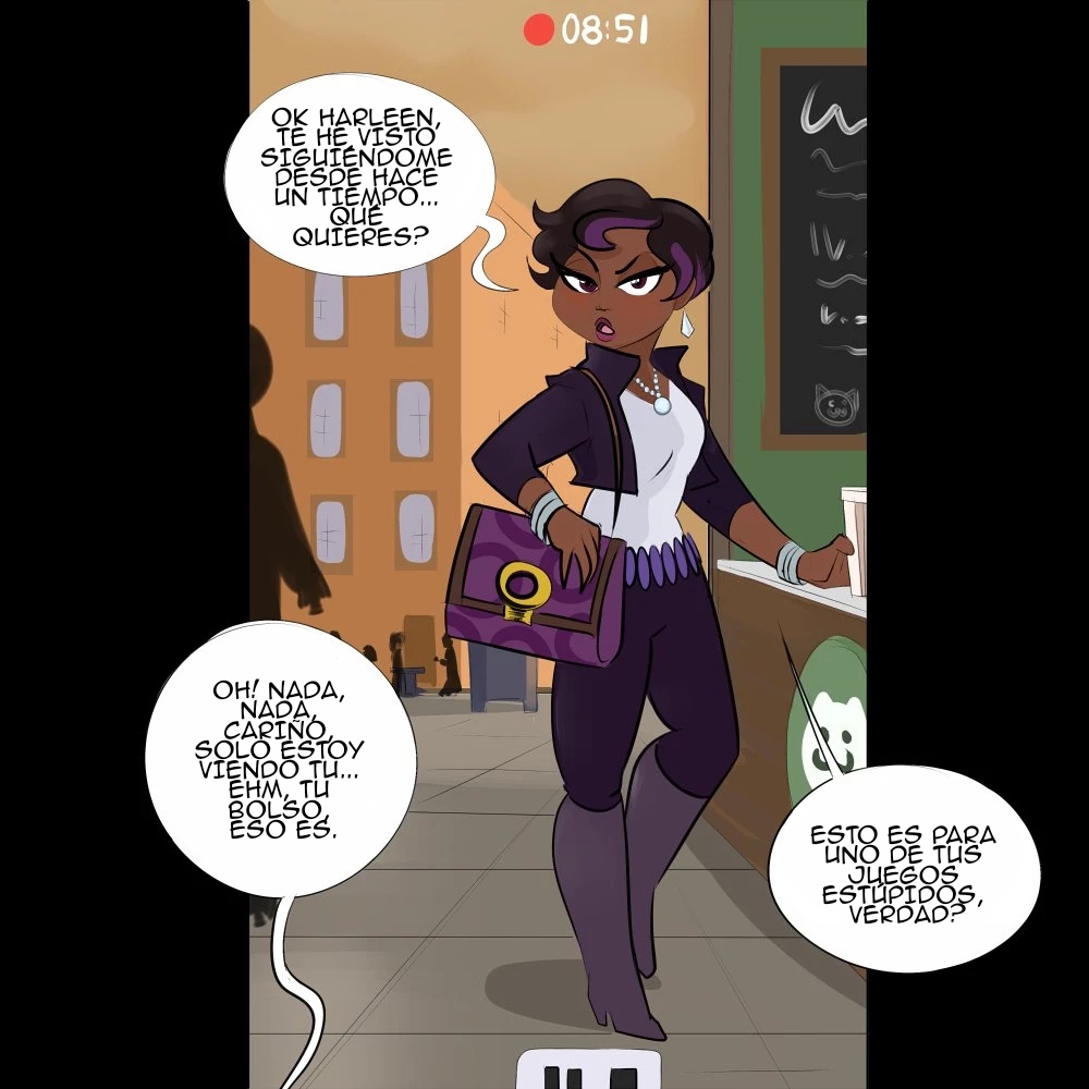 Selina Kyle Juego de Striptease page 1 full