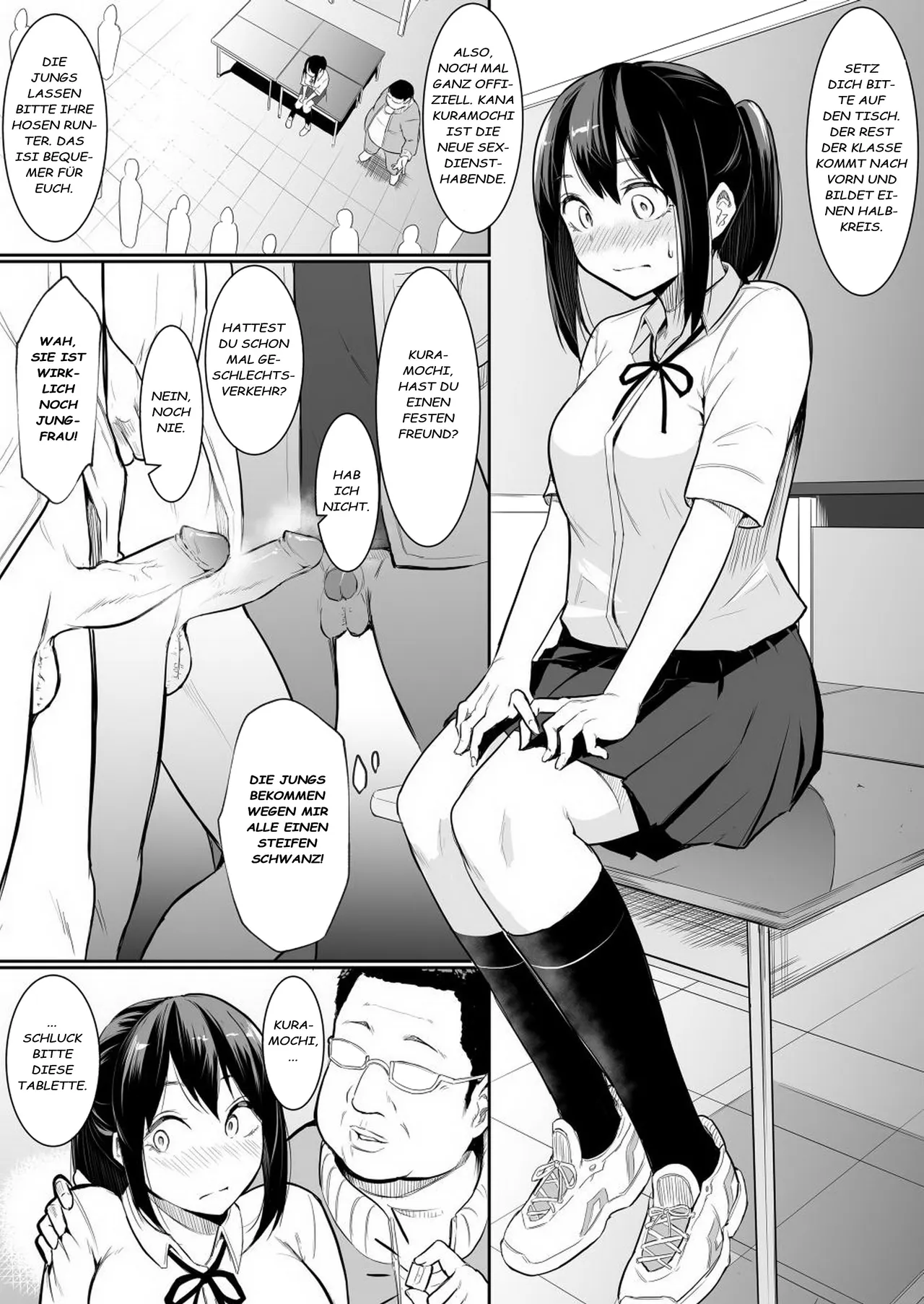 Osananajimi ga Ecchi Touban ni Sarechatte page 8 full