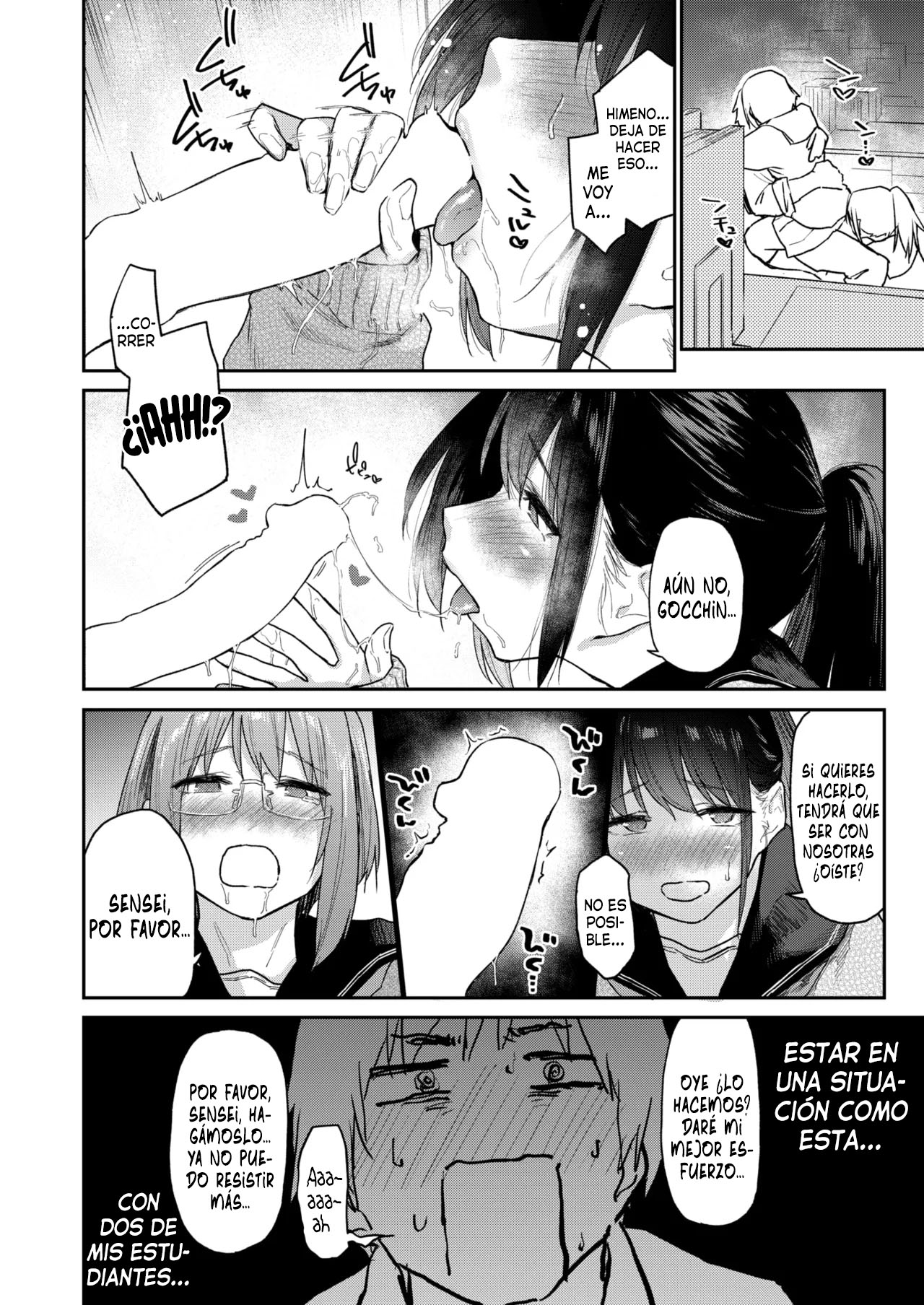 Hanahime Jankii -Rimeiku-ban- | Perdidamente enamoradas -Remake- page 9 full