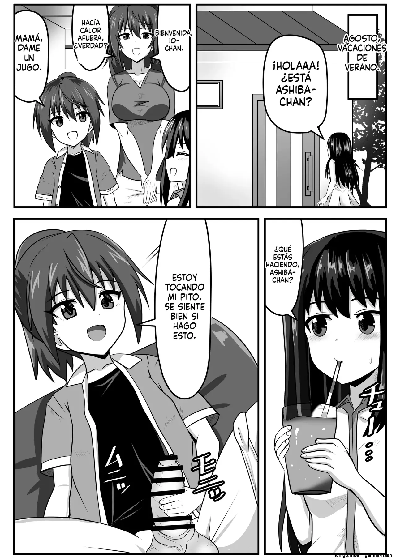 Seitsuu Futanari-chan wa Mama de Doutei o Soushitsu suru  MTL page 3 full