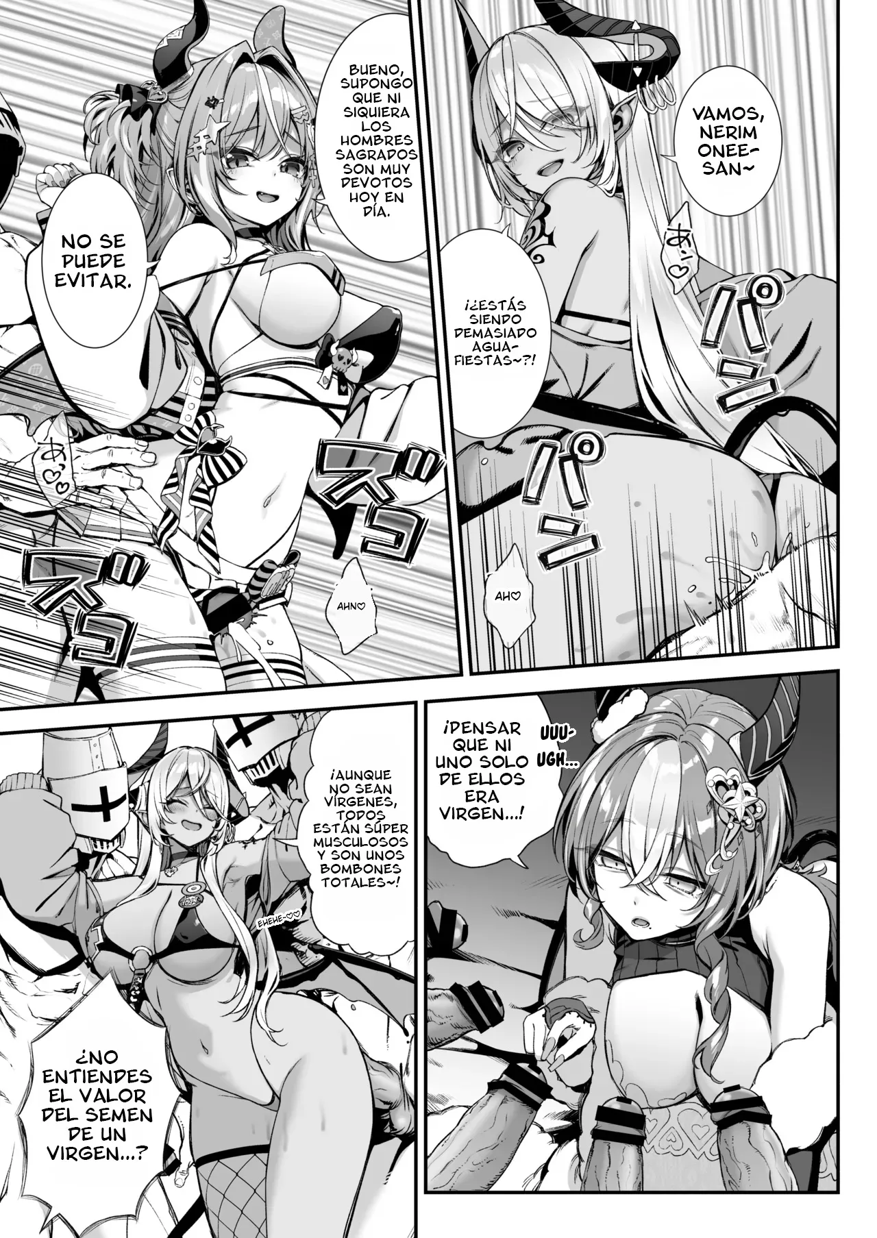 Maoujou no Succubus 2 ~VS. Seikishi~ | The Demon King's Succubusses 2 〜VS. Holy Knight〜 page 6 full